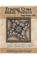 Fractal Cross Stitch Pattern: Design No. 5052