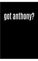 Got Anthony?