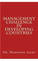 Management Challenge in Developing Countries