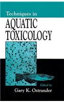 Techniques in Aquatic Toxicology