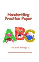 Handwriting Practice Paper ABC