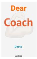 Dear Coach Darts Journal