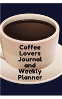 Coffee Lovers Journal and Weekly Planner