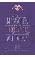 Kleine Menschen brauchen große Herzen wie deins I 2020 Planer Kalender Organizer