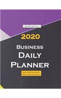 2020 Business Daily Planner