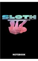 Sloth Notebook: 100 Dotted Pages - 6X9 Inches - Sketchbook - Diary - Journal - For Men And Women - Christmas Or Birthday Gift For Him And Her - Funny Gift Idea - Fo
