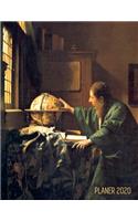Jan Vermeer Planer 2020: Der Astronom - Wochenplaner 2020 - Monatsplaner 12 Monate Organizer - Einfacher Überblick über die Terminpläne - Niederländischer Meister - Agenda m(35 Jahresplaner 2020)