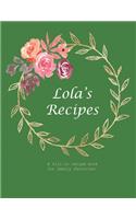Lola's Recipes