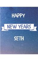 Happy New Years Seth's: 2020 New Year Planner Goal Journal Gift for Seth / Notebook / Diary / Unique Greeting Card Alternative