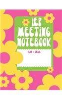 IEP Meeting Notebook: Parent Planner Makes IEP Process Easier! Keep Special Education Information Organized - Contacts, Notes, Accommodations, Modifications. Use This Log