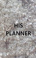 2020 Weekly Planner For Men His Planner Engraved Carved Stone Style 134 Pages