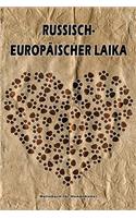 Russisch- Europäischer Laika Notizbuch für Hundehalter