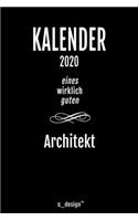 Kalender 2020 für Architekten / Architekt / Architektin
