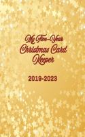 My Five-Year Christmas Card Keeper