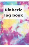 Diabetic Log Book: Blood sugar notebook, journal record, diabetic organiser, Glucose Tracker