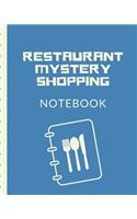 Restaurant Mystery Shopping Notebook