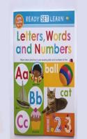 Ready Set Learn Workbooks: Letters, Words And Numbers