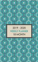 18 Month Weekly Planner 2019-2020