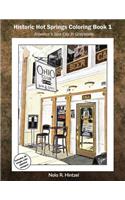 Historic Hot Springs Coloring Book 1