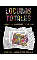 Páginas imprimibles de pintar para adultos (Locuras totals): Este libro contiene 36 láminas para colorear que se pueden usar para pintarlas, enmarcarlas y / o meditar con ellas. Puede fotocopiarse, imprimirse (5 Páginas Imprimibles de Pintar Para Adultos)