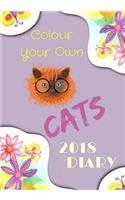 Colour Your Own Cats 2018 Diary