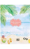 Bullet Journal Notebook: Summer Aloha Cover: Notebook Dot-Grid, Bullet Journal Notebook for Journaling, Doodling, Creative Writing, School Notes, and Capturing Ideas, 120 Do