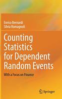 Counting Statistics for Dependent Random Events