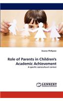 Role of Parents in Children's Academic Achievement