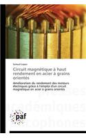 Circuit Magnétique À Haut Rendement En Acier À Grains Orientés