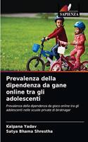 Prevalenza della dipendenza da gane online tra gli adolescenti