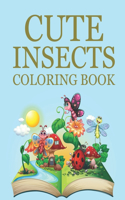 Cute Insects Coloring Book