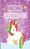 Unicorno Calendario 2021