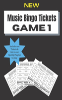 Music Bingo Tickets