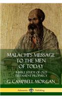 Malachi's Message to the Men of Today