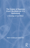 Impact of Supreme Court Decisions on Us Institutions