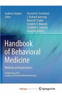 Handbook of Behavioral Medicine