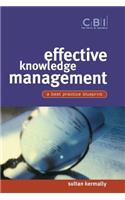 Effective Knowledge Management