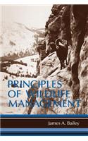 Principles of Wildlife Management