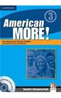 American More! Level 3 Teacher's Resource Pack with Testbuilder CD-Rom/Audio CD