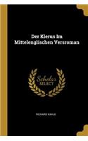 Der Klerus Im Mittelenglischen Versroman