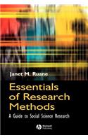 Essentials of Research Methods: A Guide to Social Science Research