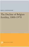The Decline of Belgian Fertility, 1800-1970