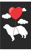 Bernese Mountain Dog Notebook - Valentine's Day Gift for Dog Lovers - Bernese Mountain Dog Journal