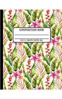 Composition Book Graph Paper 4x4