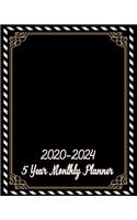 2020-2024 5 Year Monthly Planner