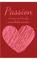 My Focus Word Journal - Passion