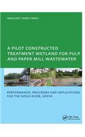 A Pilot Constructed Treatment Wetland for Pulp and Paper Mill Wastewater: Performance, Processes and Implications for the Nzoia River, Kenya, Unesco-Ihe PhD