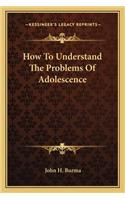 How To Understand The Problems Of Adolescence: (English)