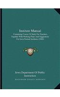 Institute Manual