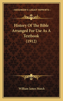 History Of The Bible Arranged For Use As A Textbook (1912)